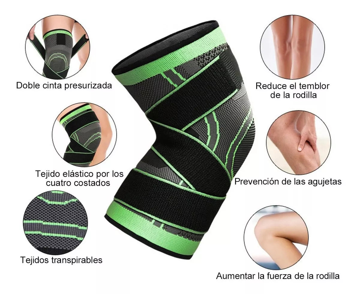 Rodillera Deportiva Ajustable 2x1